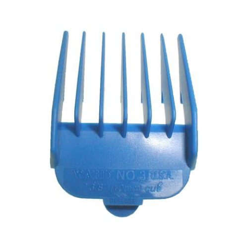 4015110080206 Wahl Opzetkam nr.3 (10 mm) blauw - Afbeelding 1