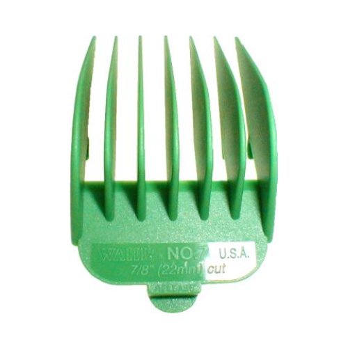 4015110080244 Wahl Opzetkam nr.7 (22 mm) groen - Afbeelding 1