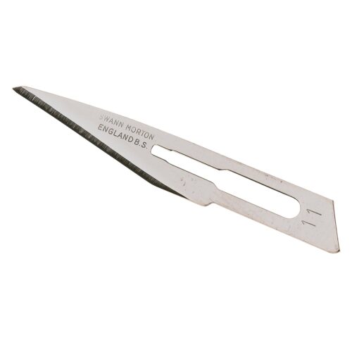 Swann-Morton Scalpelmesjes N°11 20x5 stuks - Afbeelding 1