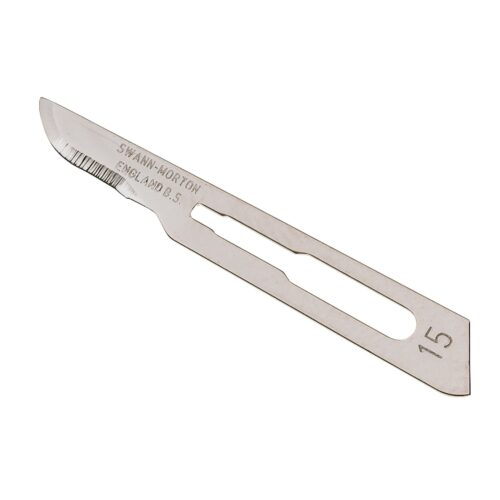 Swann-Morton Scalpelmesjes N°15 20x5 stuks - Afbeelding 1