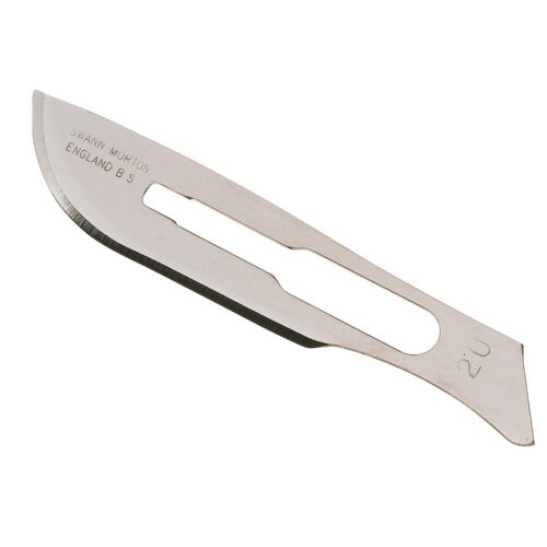 Swann-Morton Scalpelmesjes N°20 20x5 stuks - Afbeelding 1