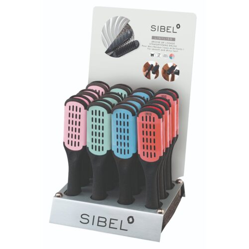 Sibel Verluchte Borstel Linyliss Straightener Display 12 stuks - Afbeelding 1