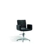 Sibel Cutting Chair Attractio w/ 5-Star Base Croco Black - Afbeelding 2