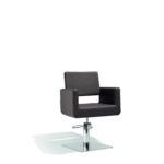 Sibel Cutting Chair Felicitasw/ Square Base Brown