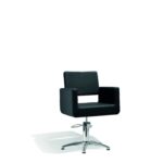 Sibel Cutting Chair Felicitas w/ 5-Star Base Black
