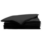 Sibel Hair Towel Absorb&Dry Disposable Black 40cmx80cm 50 stuks