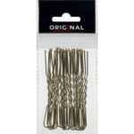 Sibel OBB Pins Metal Wavy 70mm Goud 25   stuks - Afbeelding 2
