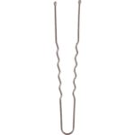 Sibel OBB Pins Metal Wavy 70mm Bruin 400   stuks