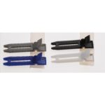 Sibel scheidingsklemmen Double Prong Plastic 100 stuks