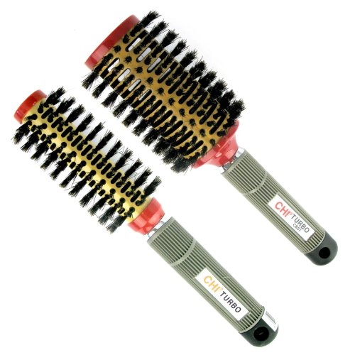 633911633205 CHI Ceramic Round Boar Brush - Afbeelding 1