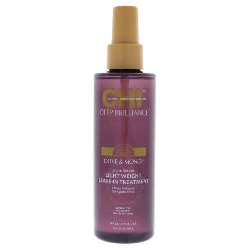 633911778821 CHI Deep Brilliance Serum Leave-In Treatment 177ml - Afbeelding 1