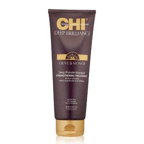 633911778906 CHI Deep Brilliance Masque Strengthening Treatment 237ml - Afbeelding 1