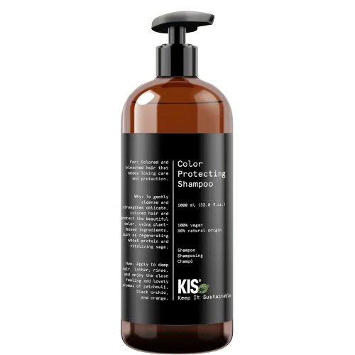 8717496446169 KIS Green Color Protecting Shampoo 1000ml - Afbeelding 1