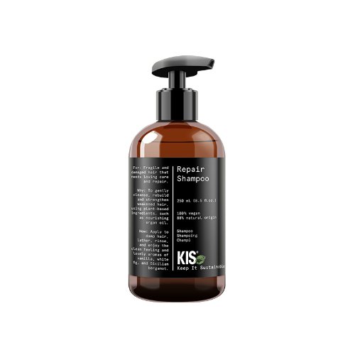 8717496446190 KIS Green Repair Shampoo 250ml - Afbeelding 1