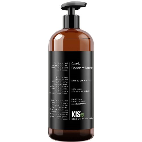 8717496446343 KIS Green Curl Conditioner 1000ml - Afbeelding 1