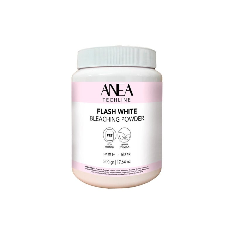 AneaFlashWhiteBleachingPowder500gr_800x800 Anea Techline Flash White Bleaching Powder 500g - Afbeelding 1