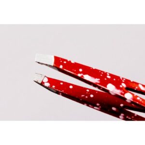 Magic Pro Epileerpincet Schuin Rood