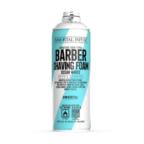 Immortal Infuse Barber Shaving Foam Ocean Waves 500ml - Afbeelding 1