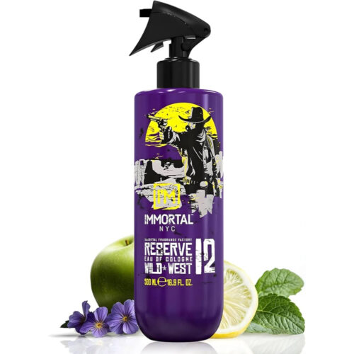 Immortal Original No. 12 Reserve Eau de Cologne Wild West 500ml - Afbeelding 1