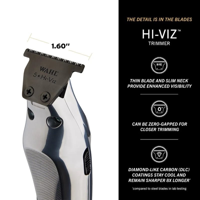 Wahl-Hi-Viz-Trimmer-In-Sfeerbeeld-5-Vakkappers Wahl Hi-Viz Trimmer - Afbeelding 3