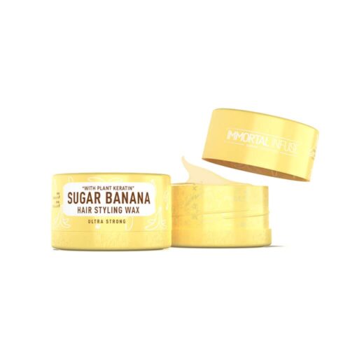 Immortal Infuse Sugar Banana Hair Styling Wax 150ml - Afbeelding 2