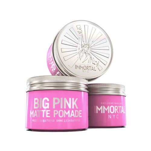 Immortal NYC Big Pink Matte Pomade 100ml - Afbeelding 3