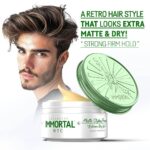 Immortal NYC Dry Matte Finish Styling Pomade 150ml - Afbeelding 4