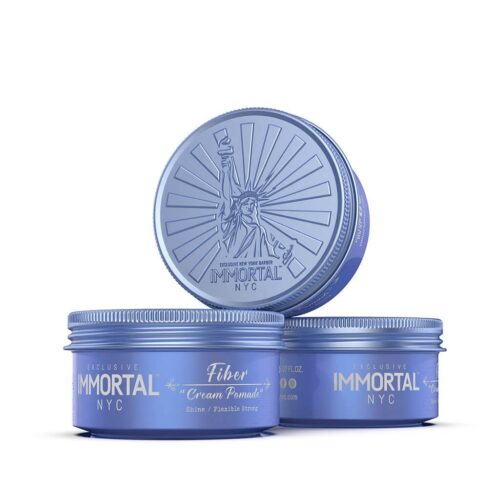 Immortal NYC Hair Wax Fiber Cream Pomade 150ml (New) - Afbeelding 3