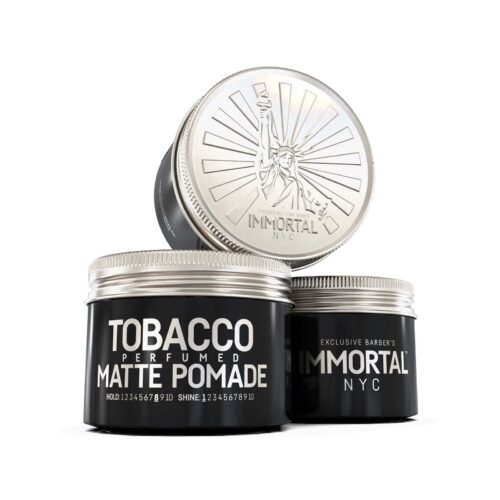 Immortal NYC Tobacco Perfumed Matte Pomade 100ml - Afbeelding 3
