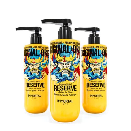 Immortal Original Reserve Samurai Aftershave Balsam 500ml - Afbeelding 2