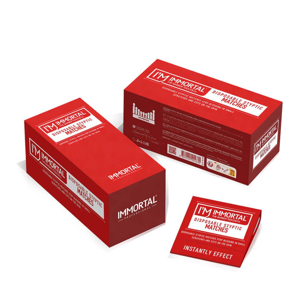 artwork-urun-immortal-disposable-styptic-matches-1 Immortal Disposable Styptic Matches - Afbeelding 1