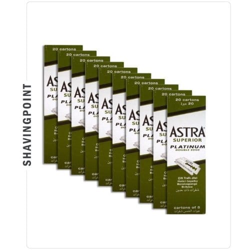 astra-superior-platinum-scheermesjes-double-edge-blade-10-dozen Astra Superior Platinum Double Edge Blades – 10x verpakt - Afbeelding 1