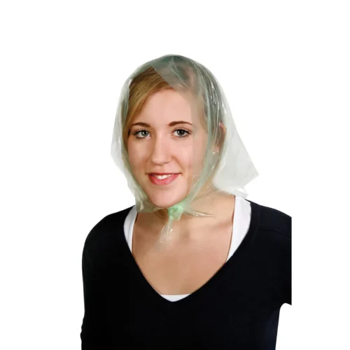 HairCult - Driehoek Wegwerpmutsjes - Groen - 100 Stuks - Afbeelding 1