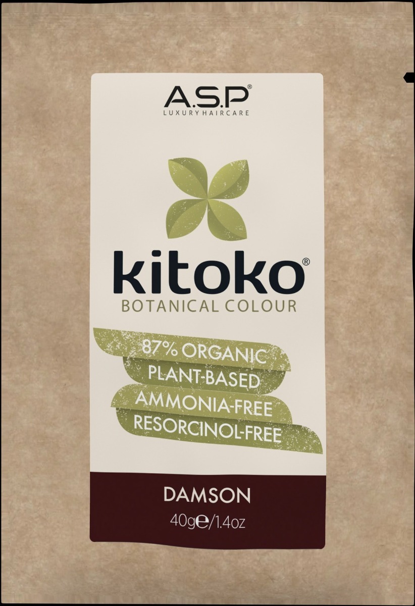 damson.jpg Affinage  Kitoko Botanical Colour 40g-Damson - Afbeelding 1