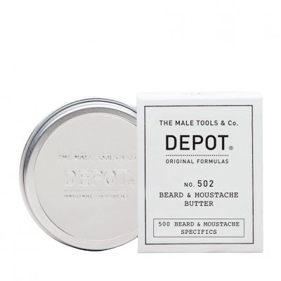 depot-no-502-beard-moustache-butter-30ml.png Depot 502 Beard & Moustache Butter 30ml - Afbeelding 1