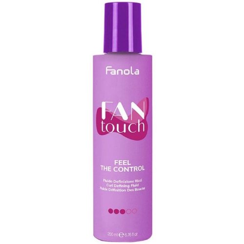 fanola-fantouch-curl-defining-fluid-200ml Fanola Fantouch Curl Defining Fluid 200ml - Afbeelding 1
