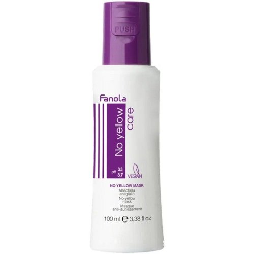 fanola-no-yellow-masker-100ml Fanola No Yellow Masker 100ml - Afbeelding 1