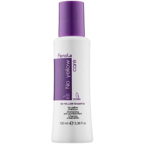 fanola-no-yellow-shampoo-100ml Fanola No Yellow Shampoo 100ml - Afbeelding 1