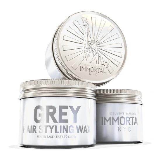 grey.png Immortal NYC Infuse Grey Hair Styling Wax - Afbeelding 1