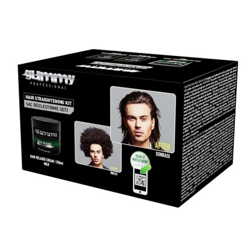 gummy-hair-relaxer-set-mild-550-ml-1.jpg Gummy Hair Relaxer Set Mild 550ml - Afbeelding 1