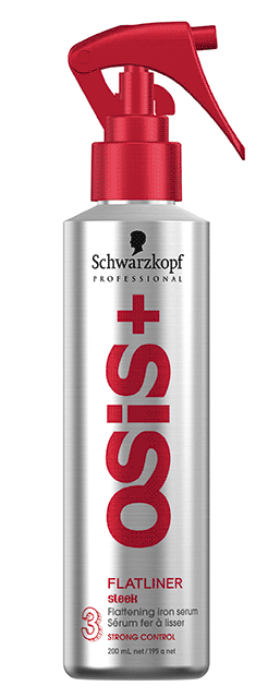os-10-flatliner_200ml.png Schwarzkopf Professional Osis+ Flatliner Flattening Iron Serum 200ml - Afbeelding 1
