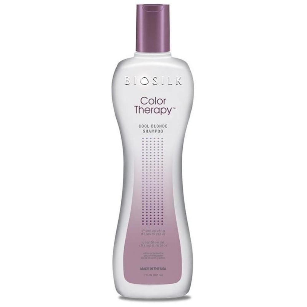 product-biosilk-633911740637 Biosilk Color Therapy Cool Blonde Shampoo 207ml - Afbeelding 1