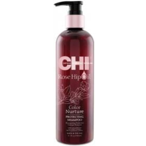product-chi-633911772744 CHI Rose Hip Oil Color Nurture Protecting Shampoo 340ml - Afbeelding 1
