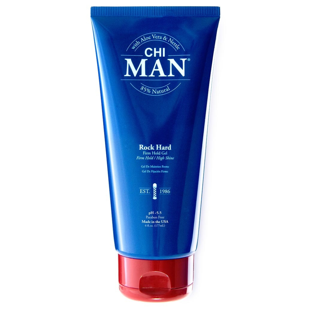 product-chi-633911828151 CHI Man Rock Hard Firm Hold Gel - 177ml - Afbeelding 1