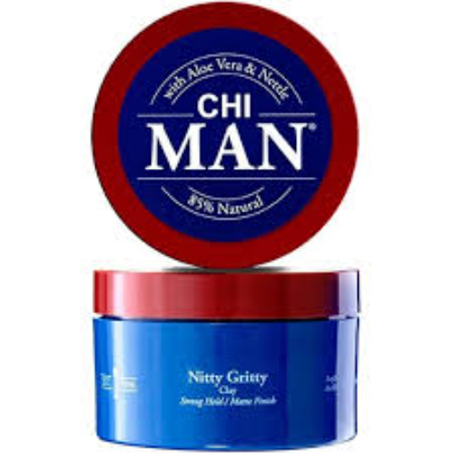 product-chi-633911828274 CHI Man Nitty Gritty Hair Clay 85gr - Afbeelding 1