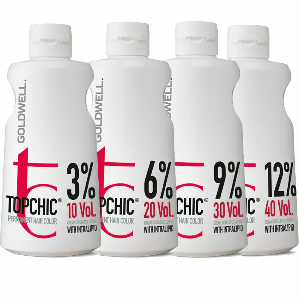 product-goldwell-4021609012481-1 Goldwell Topchic Lotion 1000ml 6% - Afbeelding 1