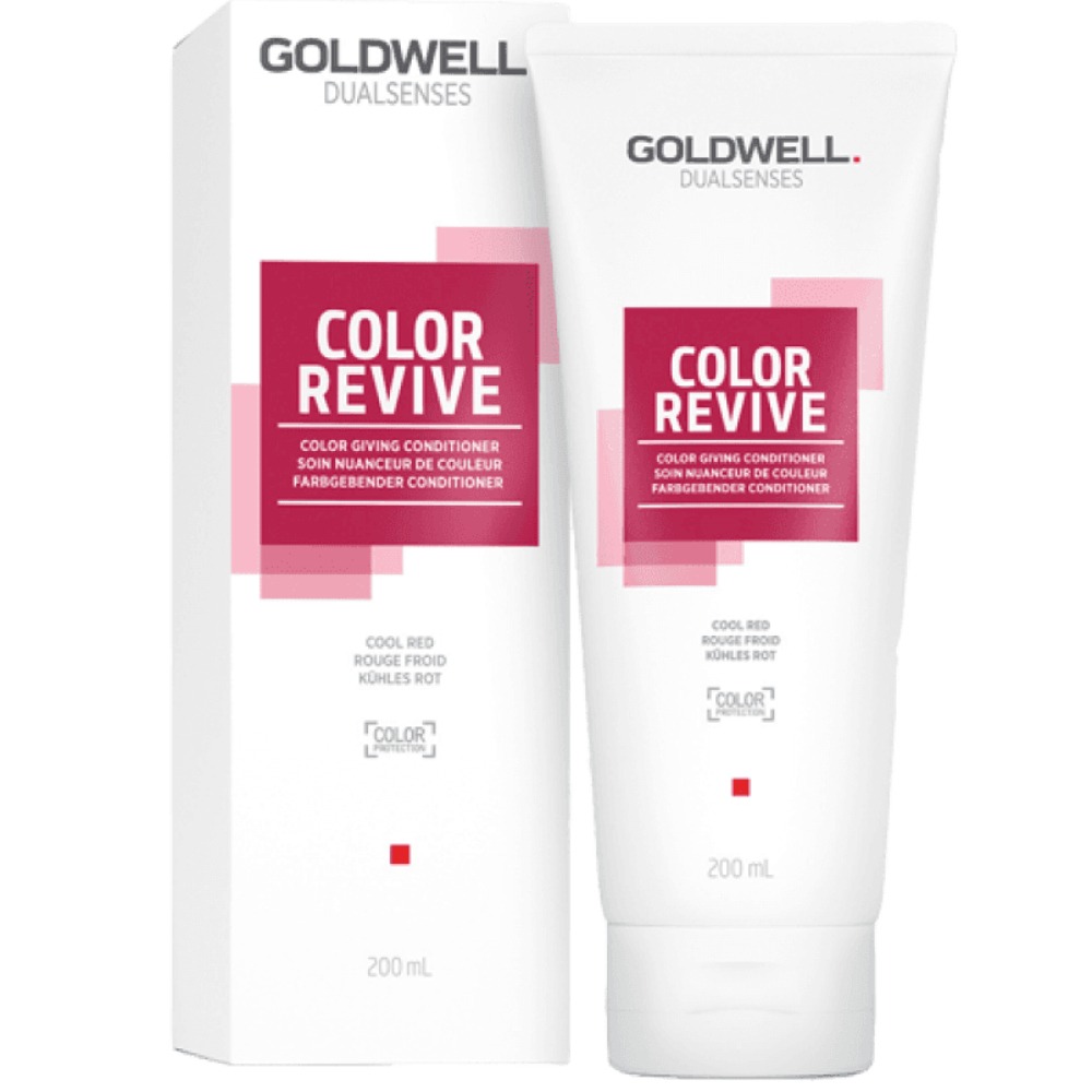 product-goldwell-4021609056300 Goldwell Color Revive Conditioner Cool Red (200ml) - Afbeelding 1