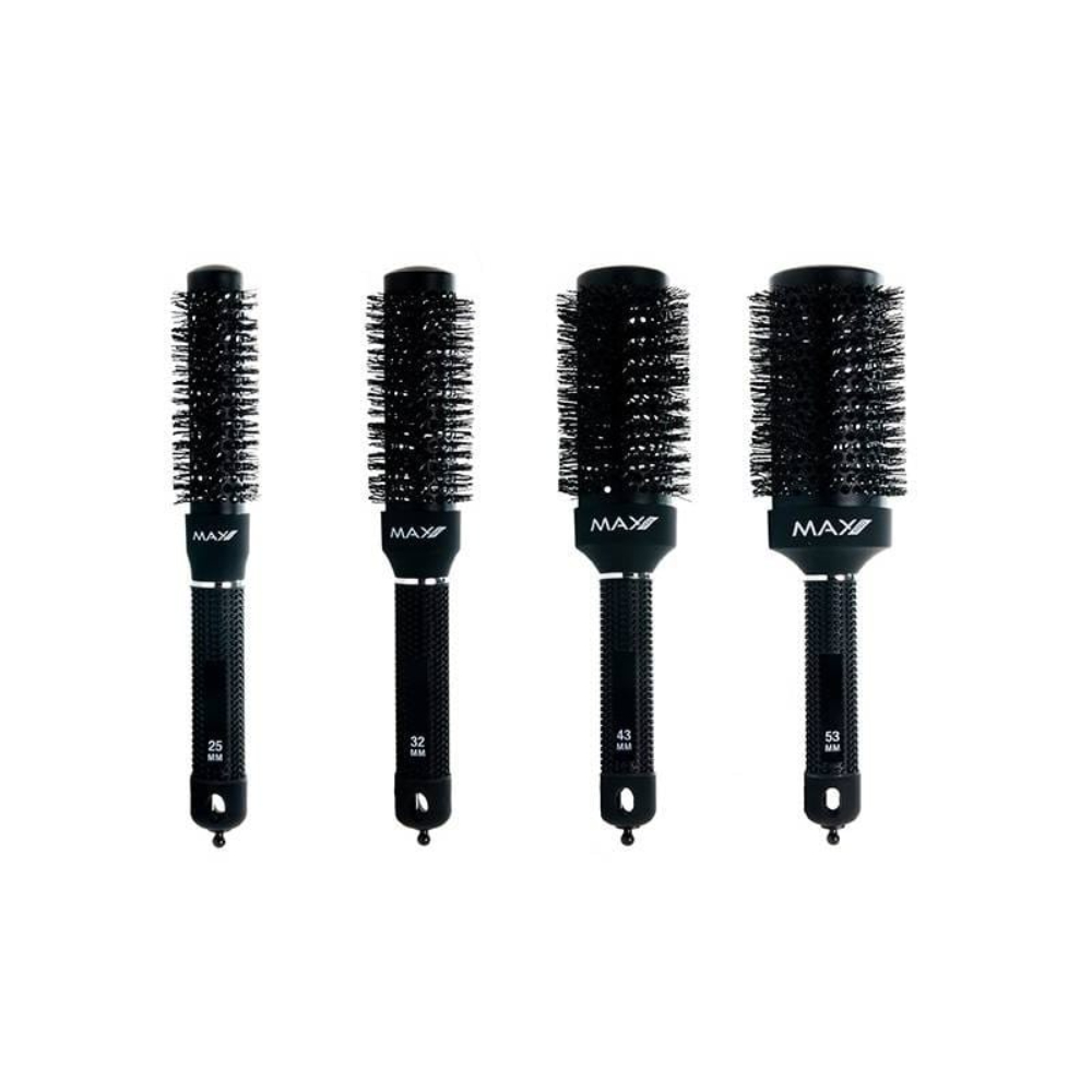 product-max-pro-8718781860356 MAX PRO KERAMISCHE RONDE FÖHNBORSTEL 25MM - Afbeelding 1