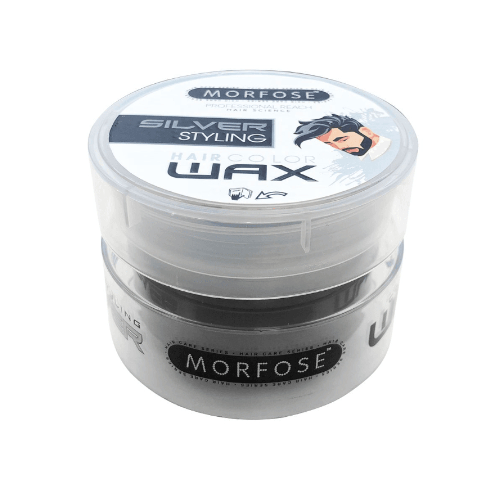 product-morfose-8681701001378 Morfose Silver Styling Hair Colour Wax Silver 100ml - Afbeelding 1