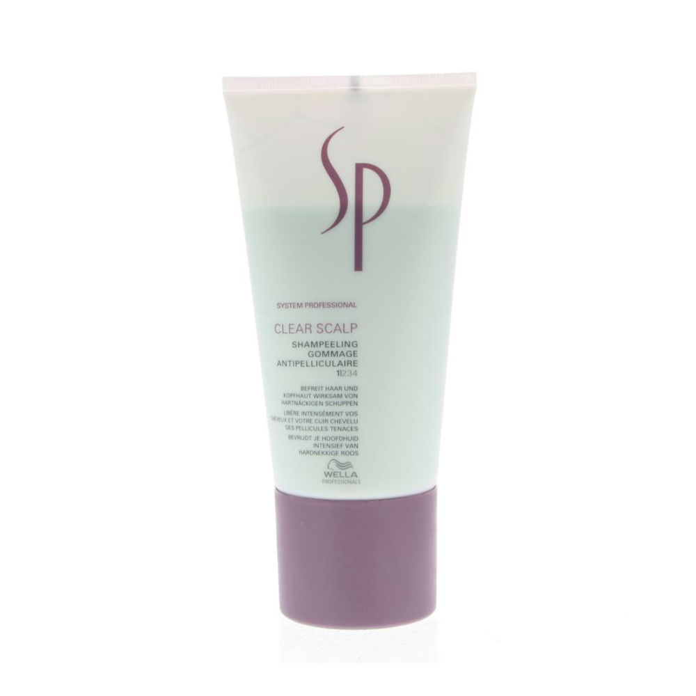 product-wella-4015600084561 Wella SP Clear Scalp Shampeeling Peeling Anti-Roos 150ml - Afbeelding 1